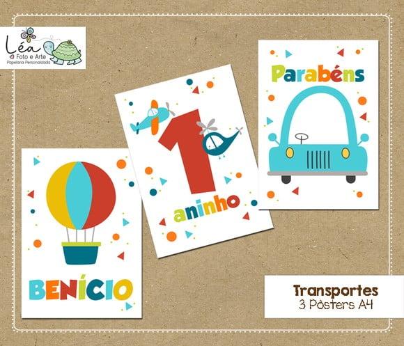 Poster Festa Transportes