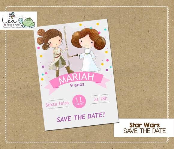 Save The Date Digital Star Wars