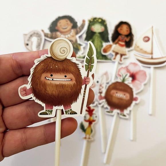 Topper Festa Infantil Moana