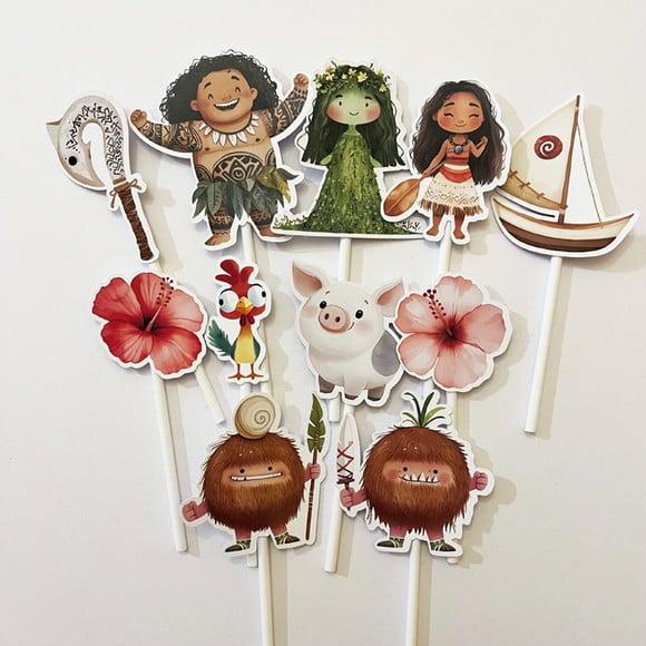 Topper Festa Infantil Moana