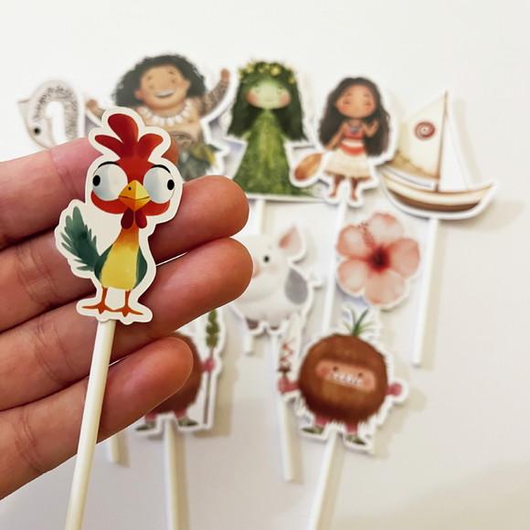 Topper Festa Infantil Moana