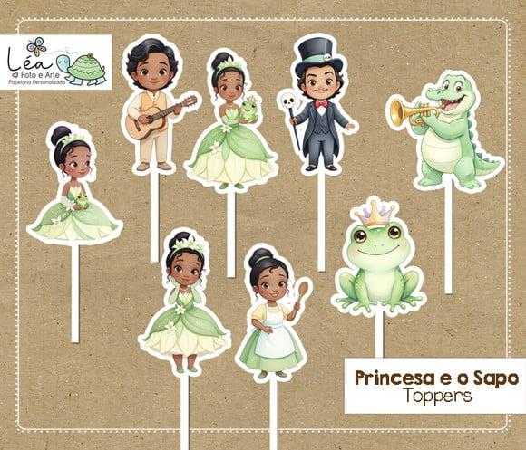Topper Festa Princesa Tiana