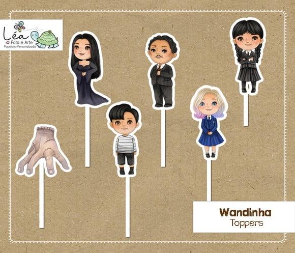 Topper Festa Wandinha