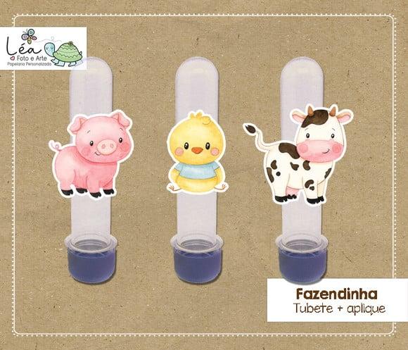 Tubete Festa Infantil Fazendinha
