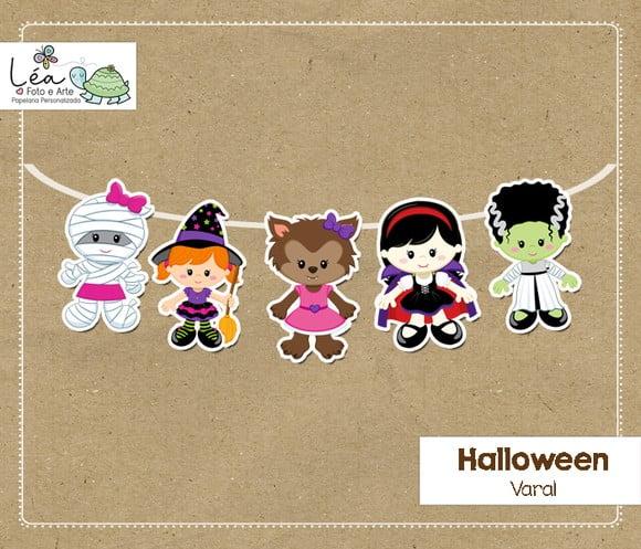 Varal Festa Halloween