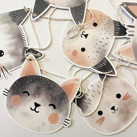 Varal Festa Gatinhos