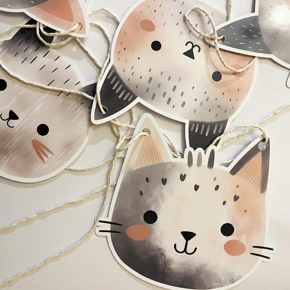 Varal Festa Gatinhos