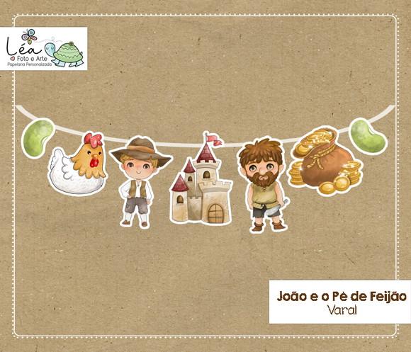 Varal Festa João e o Pé de Feijão