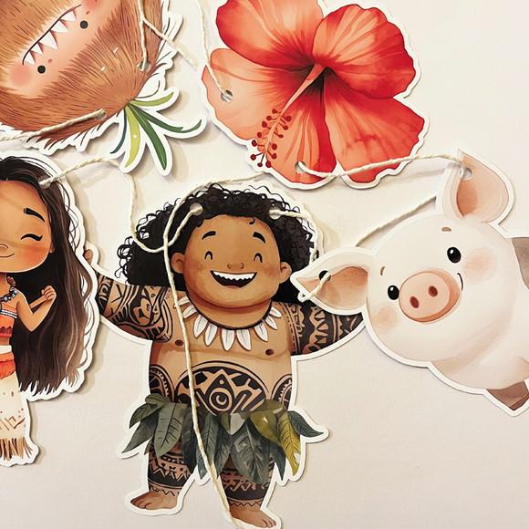 Varal Festa Moana