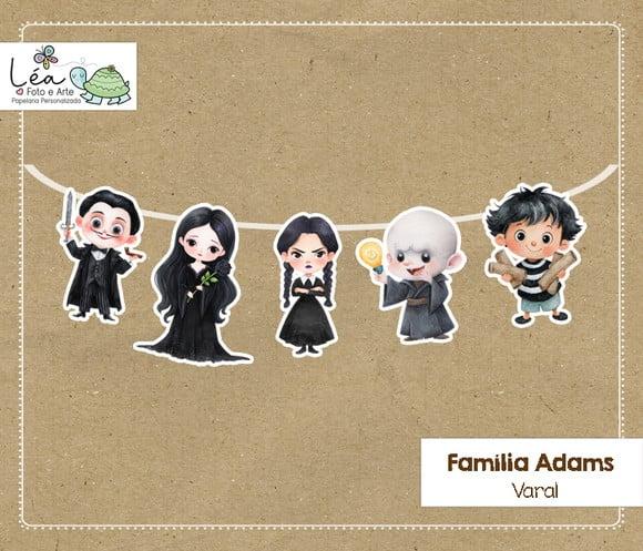 Varal Wandinha Família Adams