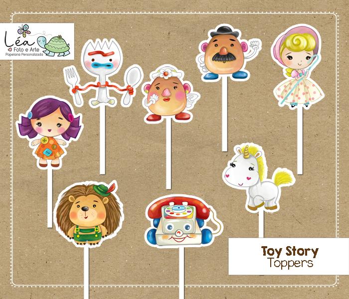 Topo de Bolo Toy Story Jessie e Woody