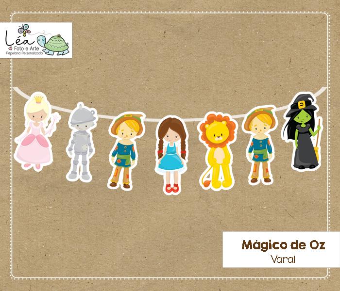 Varal Festa Mágico de Oz