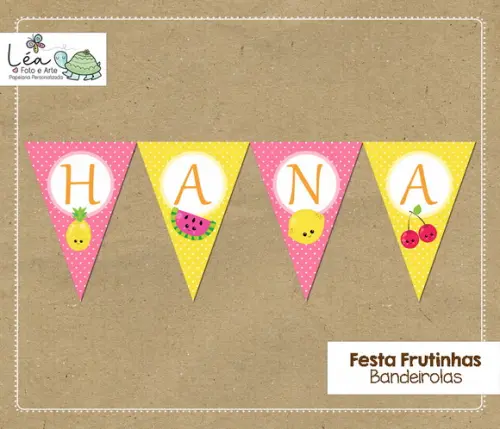 Bandeirola Frutinhas