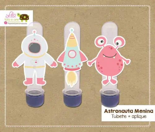 Tubete Astronauta Menina