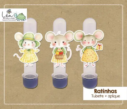 Tubete Festa Ratinhos