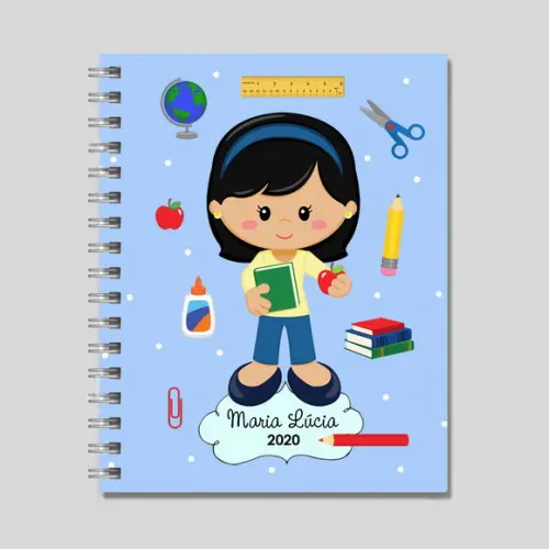 Agenda 2026 Professora Cabelo Preto