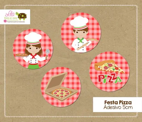 Adesivo Festa Pizza