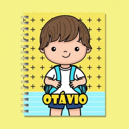 Agenda Escolar Menino Franja