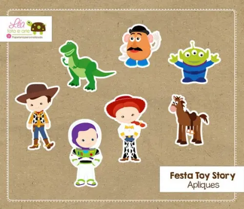 Apliques Toy Story