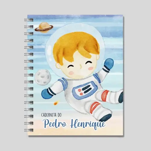 Caderneta de Saúde Astronauta Loiro