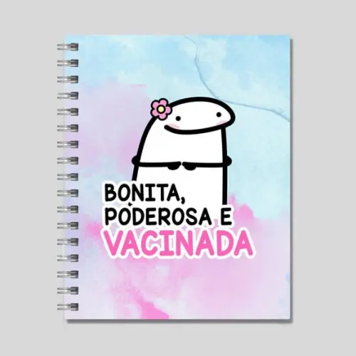Caderno Flork Vacinada