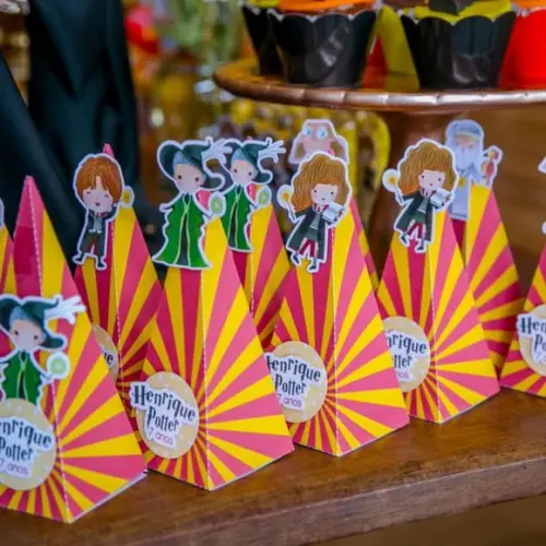 Caixa Pirâmide Harry Potter