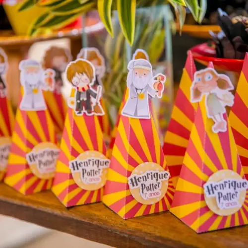 Caixa Pirâmide Harry Potter