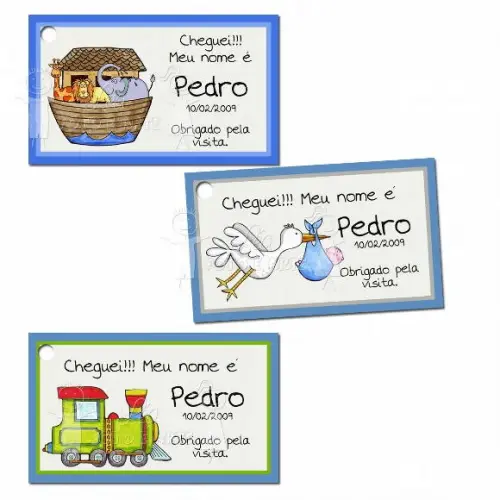 Cartãozinho Nascimento Menino