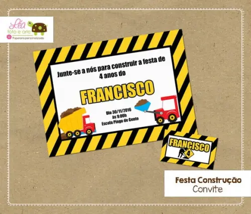 Convite Construção