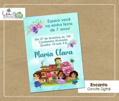 Convite Digital Encanto
