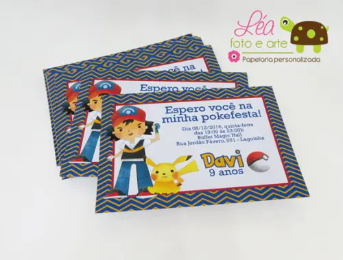 Convite Pokemon