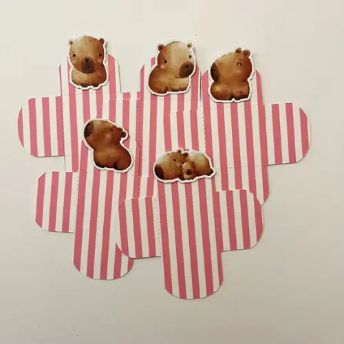 Forminha Festa Infantil Capivara