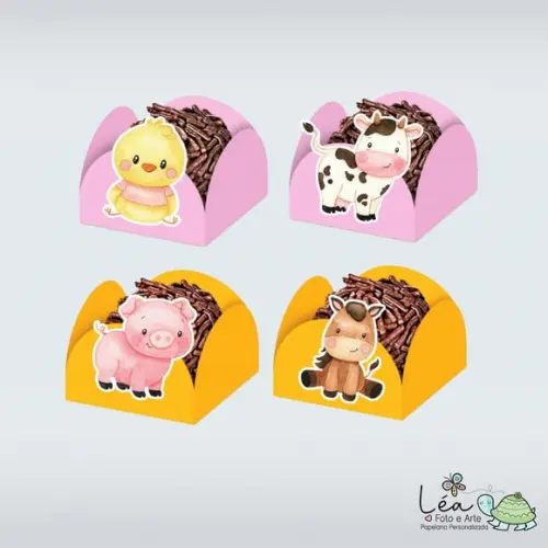 Forminhas Festa Infantil Fazendinha