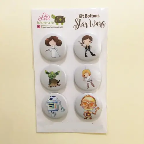 Kit Bottons Star Wars