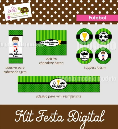 Kit Festa Digital - Futebol