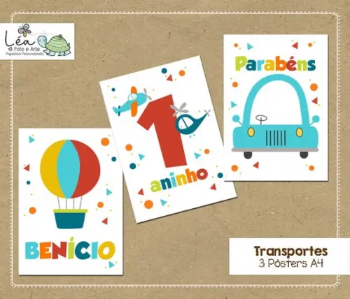 Poster Festa Transportes