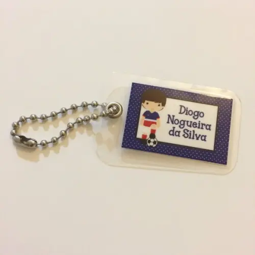 Tag para Mochila Futebol