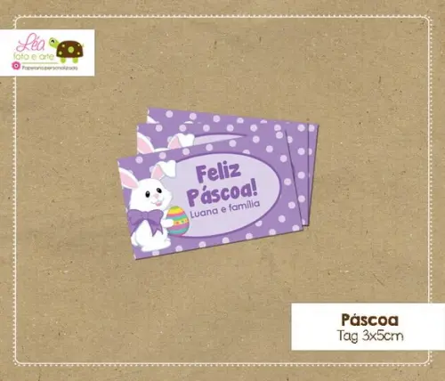 Tag Páscoa Coelhinho