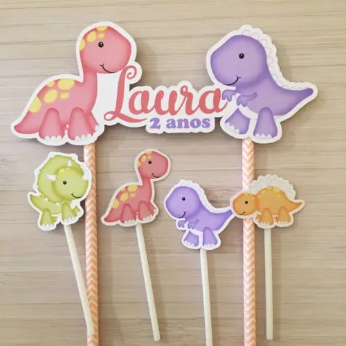 Topo Bolo Dinossauros Baby