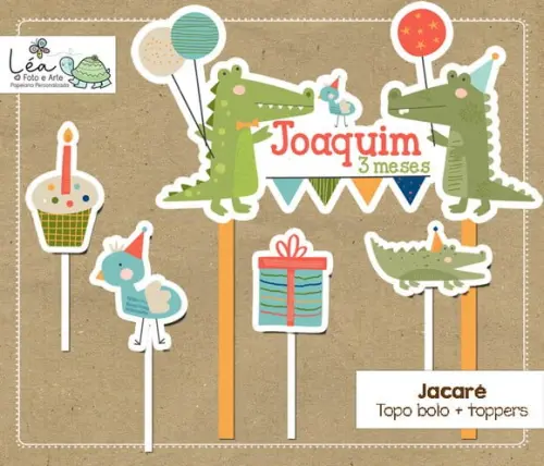 Topo Bolo Jacaré