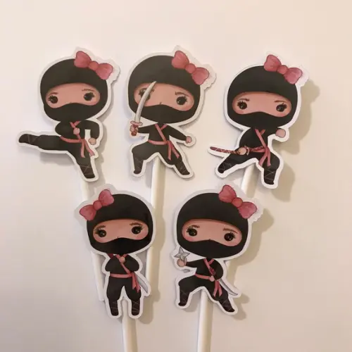 Topo Bolo Ninja Menina