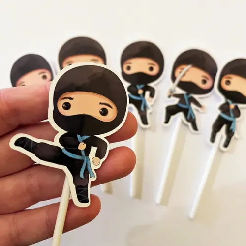 Topo Bolo Ninja Menino
