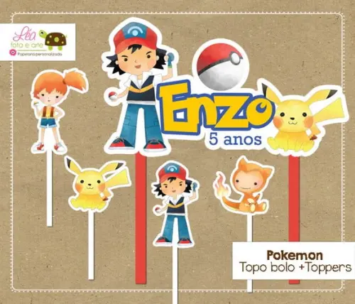 Topo Bolo Pokemon