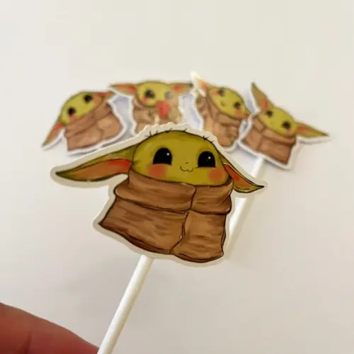 Topper Baby Yoda