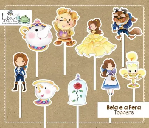 Topper Bela e a Fera