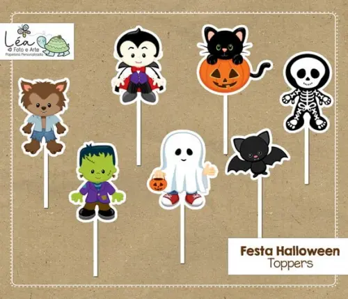 Topper Festa Halloween Menino