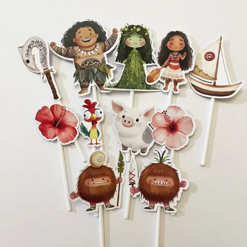 Topper Festa Infantil Moana