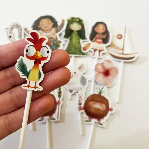 Topper Festa Infantil Moana