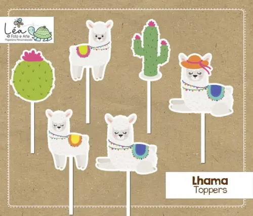 Topper Festa Lhama