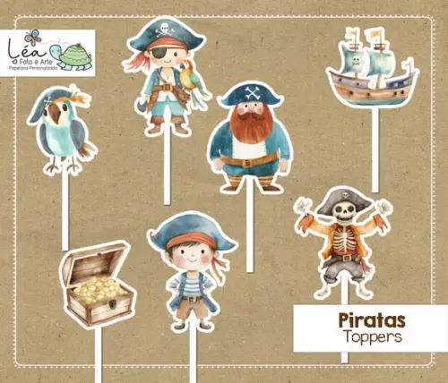 Topper Festa Piratas